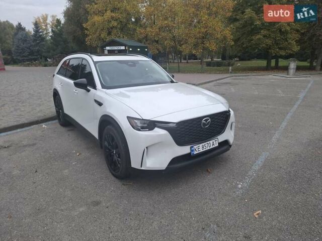 Мазда CX-90 2024 в Днепре (Днепропетровске) на Automoto.ua Белый Мазда CX-90, объемом двигателя 3.28 л и пробегом 8 тыс. км за 39300 $, фото 2 на Automoto.ua