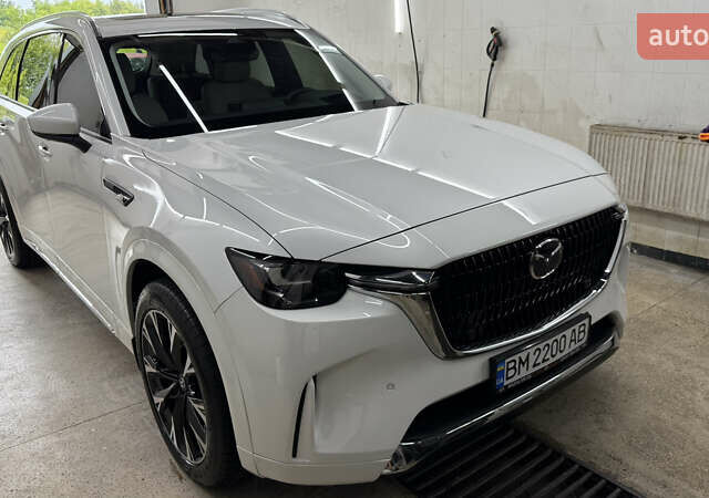 Белый Мазда CX-90, объемом двигателя 3.28 л и пробегом 30 тыс. км за 46200 $, фото 3 на Automoto.ua