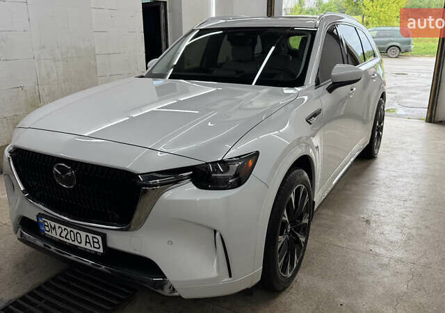 Белый Мазда CX-90, объемом двигателя 3.28 л и пробегом 30 тыс. км за 46200 $, фото 1 на Automoto.ua