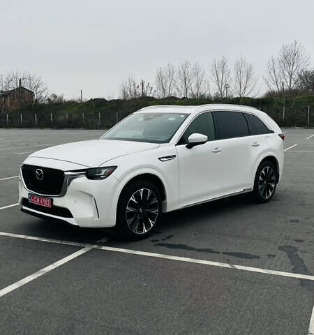 Белый Мазда CX-90, объемом двигателя 3.28 л и пробегом 10 тыс. км за 43000 $, фото 4 на Automoto.ua