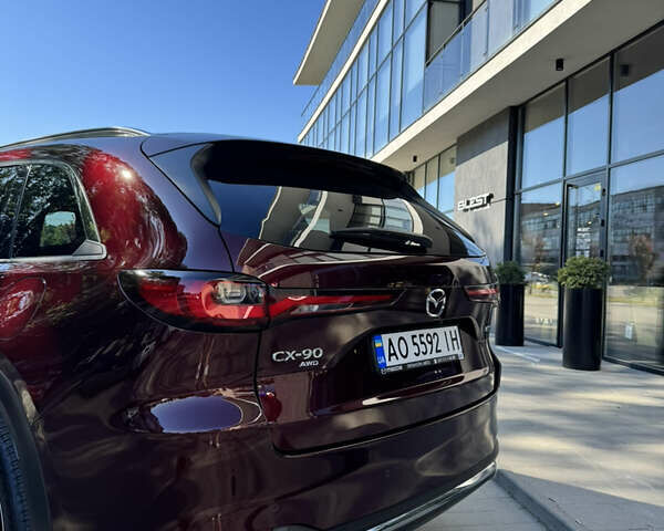 Красный Мазда CX-90, объемом двигателя 3.3 л и пробегом 26 тыс. км за 48000 $, фото 14 на Automoto.ua
