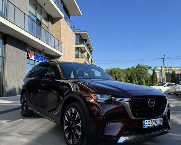 Красный Мазда CX-90, объемом двигателя 3.3 л и пробегом 26 тыс. км за 48000 $, фото 3 на Automoto.ua