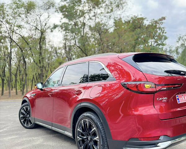 Красный Мазда CX-90, объемом двигателя 2.49 л и пробегом 5 тыс. км за 46500 $, фото 4 на Automoto.ua