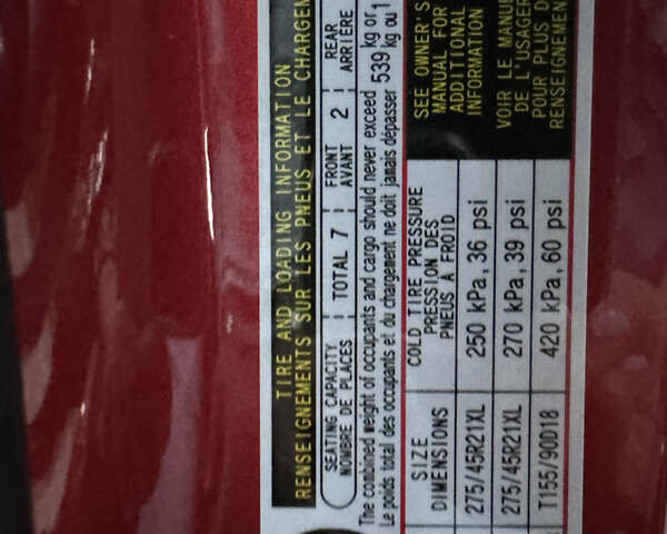 Красный Мазда CX-90, объемом двигателя 2.49 л и пробегом 5 тыс. км за 46500 $, фото 45 на Automoto.ua