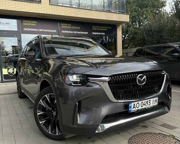 Мазда CX-90 2023 в Ужгороде на Automoto.ua Серый Мазда CX-90, объемом двигателя 2.49 л и пробегом 24 тыс. км за 47000 $, фото 5 на Automoto.ua