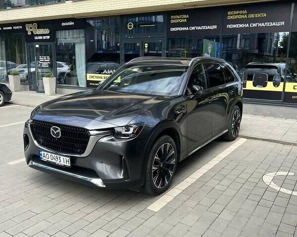 Мазда CX-90 2023 в Ужгороде на Automoto.ua Серый Мазда CX-90, объемом двигателя 2.49 л и пробегом 24 тыс. км за 47000 $, фото 1 на Automoto.ua