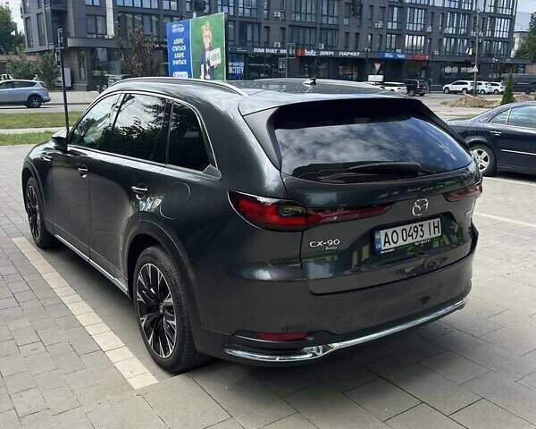 Мазда CX-90 2023 в Ужгороде на Automoto.ua Серый Мазда CX-90, объемом двигателя 2.49 л и пробегом 24 тыс. км за 47000 $, фото 6 на Automoto.ua