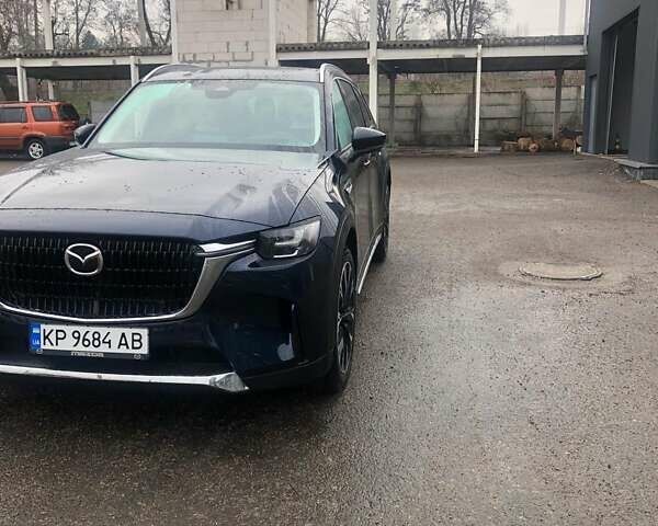 Синий Мазда CX-90, объемом двигателя 2.49 л и пробегом 12 тыс. км за 41700 $, фото 1 на Automoto.ua
