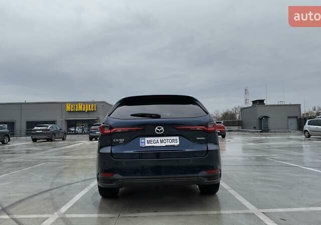 Синий Мазда CX-90, объемом двигателя 3.28 л и пробегом 9 тыс. км за 36990 $, фото 4 на Automoto.ua