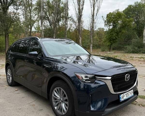Синий Мазда CX-90, объемом двигателя 2.49 л и пробегом 6 тыс. км за 42500 $, фото 1 на Automoto.ua