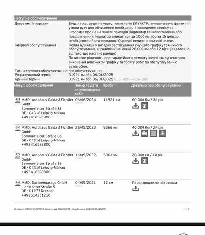 Білий Мазда MX-30, об'ємом двигуна 0 л та пробігом 15 тис. км за 15300 $, фото 34 на Automoto.ua