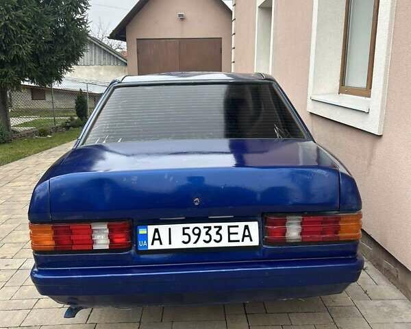 Синий Мерседес 190, объемом двигателя 2 л и пробегом 377 тыс. км за 1200 $, фото 6 на Automoto.ua