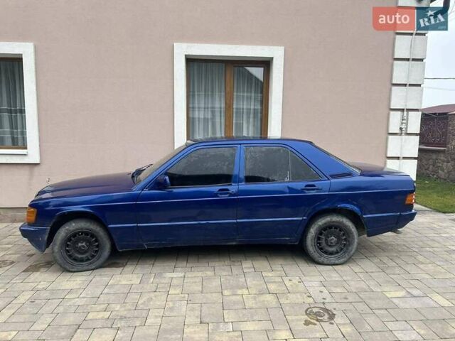 Синий Мерседес 190, объемом двигателя 2 л и пробегом 377 тыс. км за 1200 $, фото 8 на Automoto.ua
