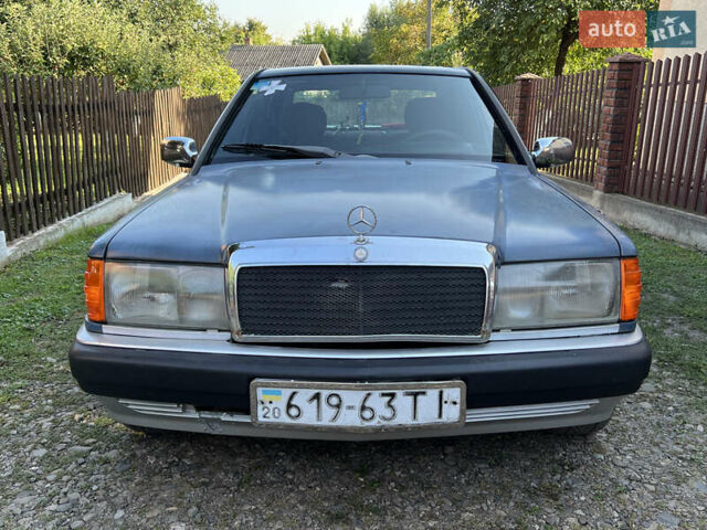 Синій Мерседес 190, об'ємом двигуна 2 л та пробігом 400 тис. км за 1400 $, фото 2 на Automoto.ua