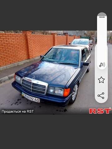 Синий Мерседес 190, объемом двигателя 2 л и пробегом 250 тыс. км за 2100 $, фото 14 на Automoto.ua