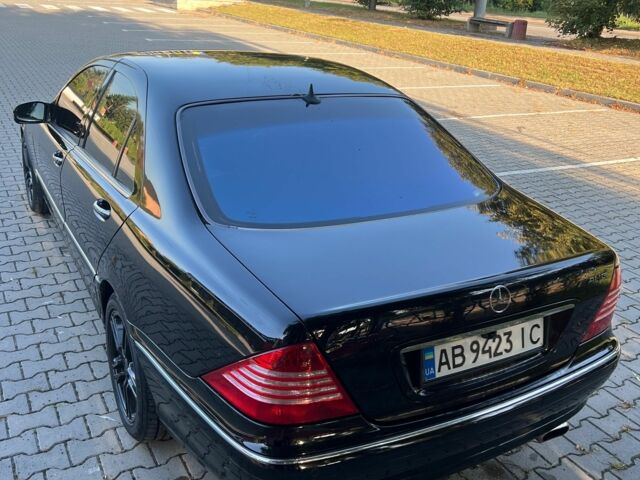 Черный Мерседес 220, объемом двигателя 3.2 л и пробегом 400 тыс. км за 5999 $, фото 3 на Automoto.ua