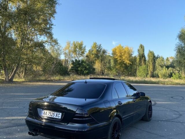 Черный Мерседес 220, объемом двигателя 3.2 л и пробегом 301 тыс. км за 5500 $, фото 3 на Automoto.ua