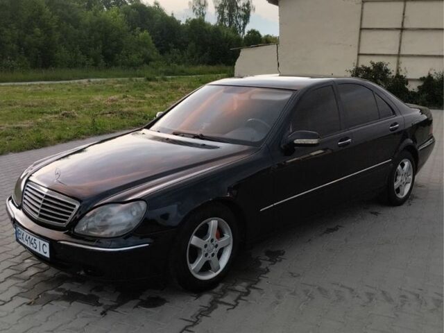 Черный Мерседес 220, объемом двигателя 3.2 л и пробегом 450 тыс. км за 3700 $, фото 4 на Automoto.ua