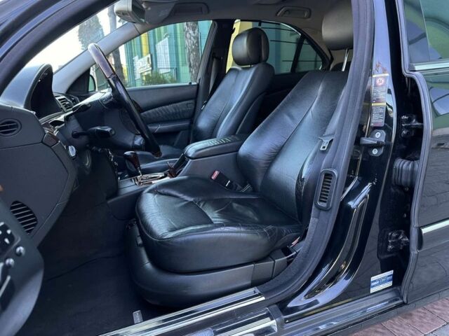 Черный Мерседес 220, объемом двигателя 3.2 л и пробегом 503 тыс. км за 8500 $, фото 20 на Automoto.ua