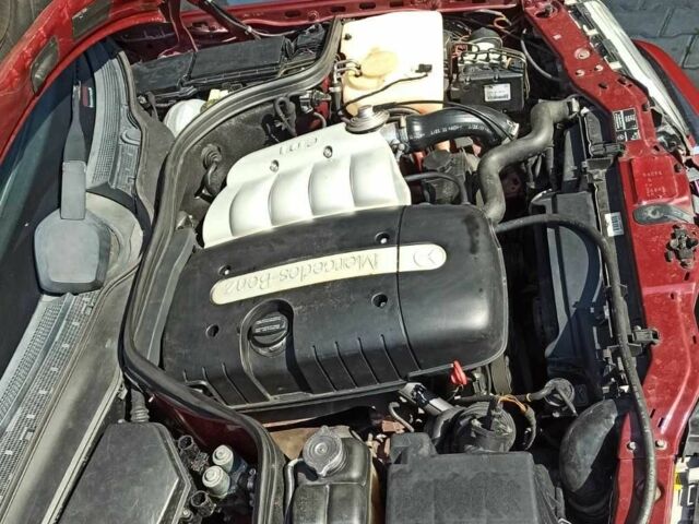 Красный Мерседес 220, объемом двигателя 2.2 л и пробегом 411 тыс. км за 4500 $, фото 1 на Automoto.ua