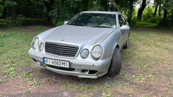Серый Мерседес 230, объемом двигателя 2.3 л и пробегом 100 тыс. км за 1000 $, фото 1 на Automoto.ua
