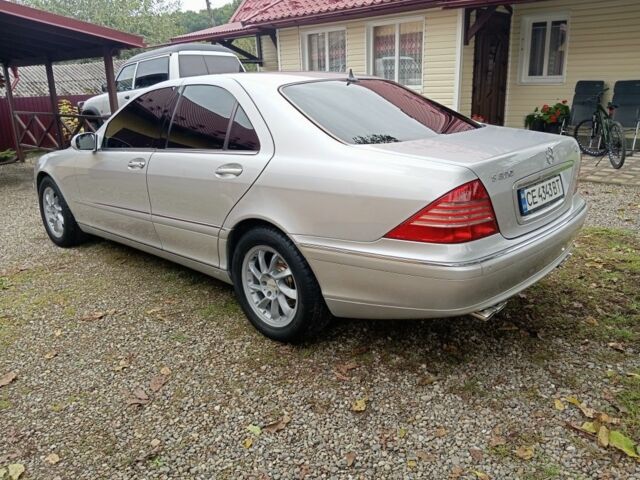 Мерседес 320 2002 у Вижнице на Automoto.ua Сірий Мерседес 320, об'ємом двигуна 3 л та пробігом 374 тис. км за 6800 $, фото 2 на Automoto.ua