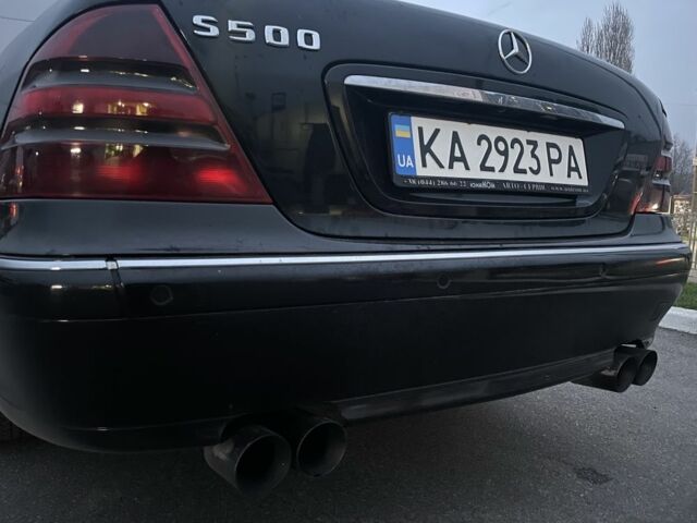 Черный Мерседес 500, объемом двигателя 5 л и пробегом 555 тыс. км за 4000 $, фото 10 на Automoto.ua