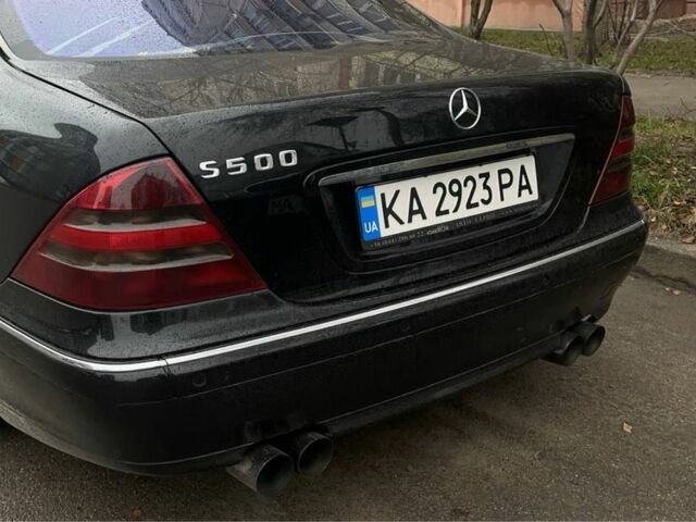 Черный Мерседес 500, объемом двигателя 5 л и пробегом 555 тыс. км за 4000 $, фото 8 на Automoto.ua