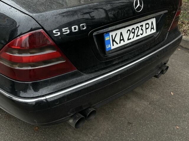 Черный Мерседес 500, объемом двигателя 5 л и пробегом 555 тыс. км за 4000 $, фото 7 на Automoto.ua