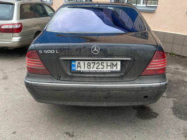 Черный Мерседес 500, объемом двигателя 5 л и пробегом 350 тыс. км за 3500 $, фото 9 на Automoto.ua