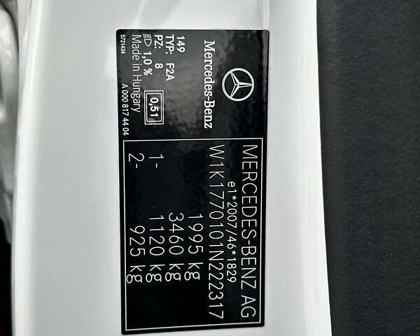Белый Мерседес А класс, объемом двигателя 1.95 л и пробегом 15 тыс. км за 37500 $, фото 96 на Automoto.ua