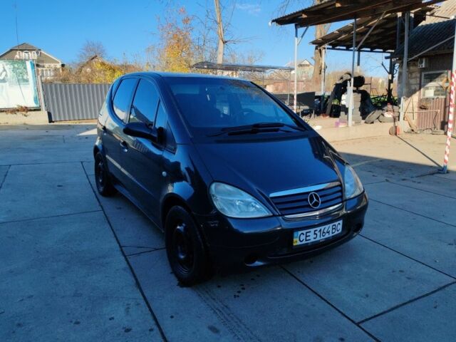 Чорний Мерседес А клас, об'ємом двигуна 1.4 л та пробігом 309 тис. км за 2400 $, фото 4 на Automoto.ua