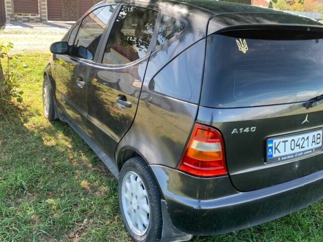 Чорний Мерседес А клас, об'ємом двигуна 1.4 л та пробігом 260 тис. км за 2150 $, фото 3 на Automoto.ua