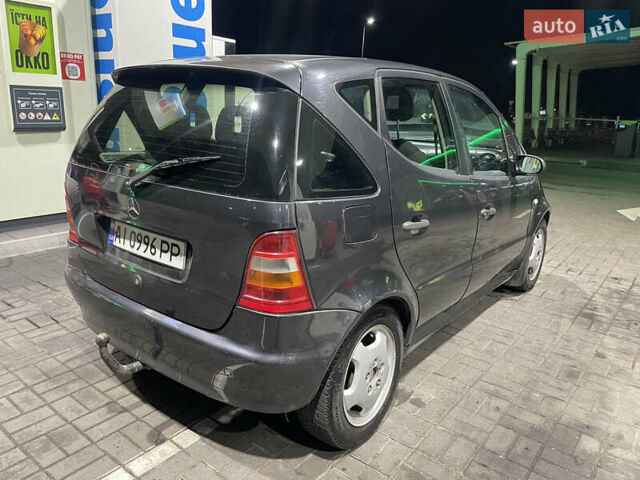 Черный Мерседес А класс, объемом двигателя 1.6 л и пробегом 270 тыс. км за 2450 $, фото 16 на Automoto.ua