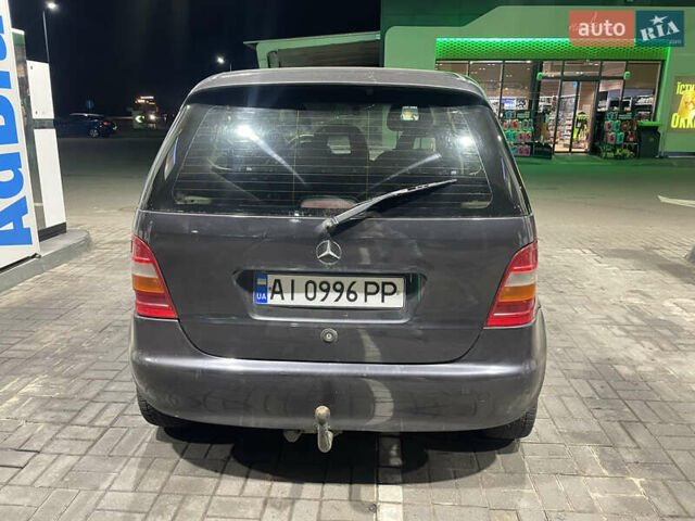 Черный Мерседес А класс, объемом двигателя 1.6 л и пробегом 270 тыс. км за 2450 $, фото 15 на Automoto.ua