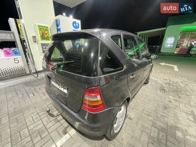 Черный Мерседес А класс, объемом двигателя 1.6 л и пробегом 270 тыс. км за 2450 $, фото 9 на Automoto.ua