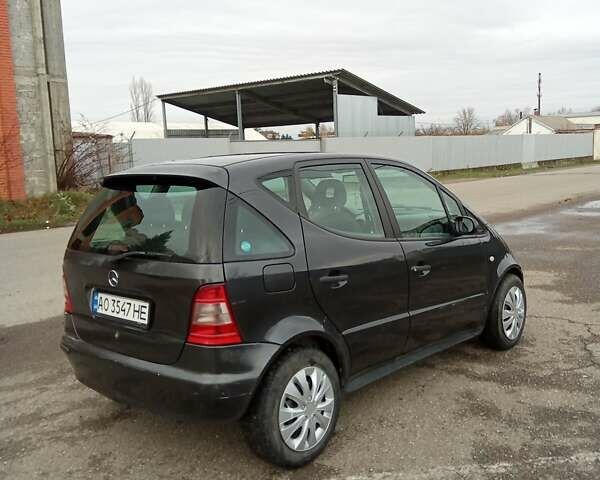 Черный Мерседес А класс, объемом двигателя 1.7 л и пробегом 246 тыс. км за 2150 $, фото 13 на Automoto.ua