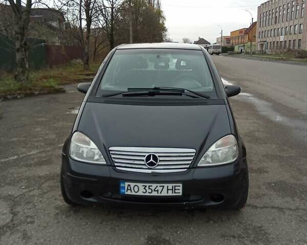 Черный Мерседес А класс, объемом двигателя 1.7 л и пробегом 246 тыс. км за 2150 $, фото 17 на Automoto.ua