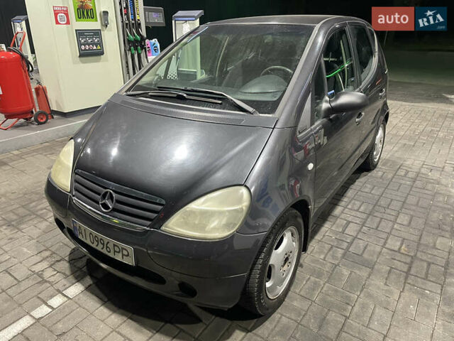 Черный Мерседес А класс, объемом двигателя 1.6 л и пробегом 270 тыс. км за 2450 $, фото 2 на Automoto.ua