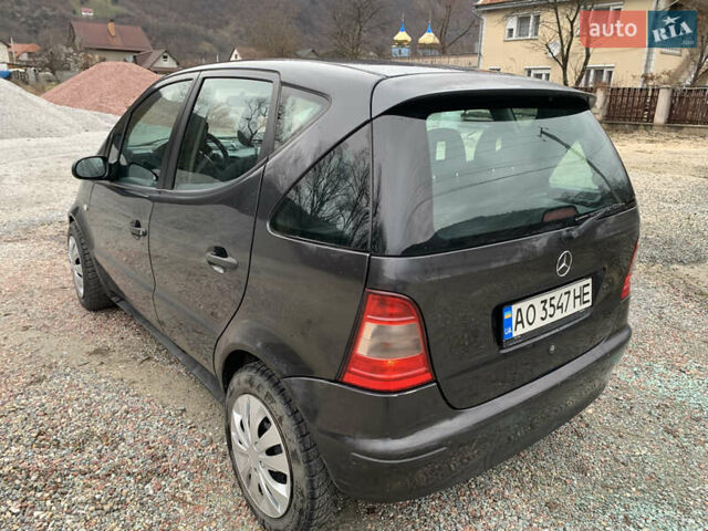 Чорний Мерседес А клас, об'ємом двигуна 1.7 л та пробігом 248 тис. км за 2800 $, фото 4 на Automoto.ua