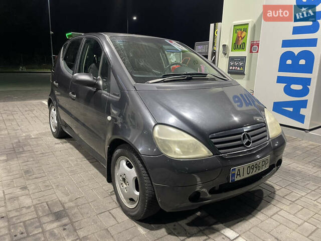 Черный Мерседес А класс, объемом двигателя 1.6 л и пробегом 270 тыс. км за 2450 $, фото 14 на Automoto.ua