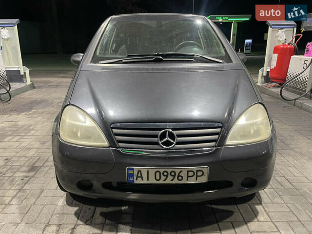 Черный Мерседес А класс, объемом двигателя 1.6 л и пробегом 270 тыс. км за 2450 $, фото 13 на Automoto.ua