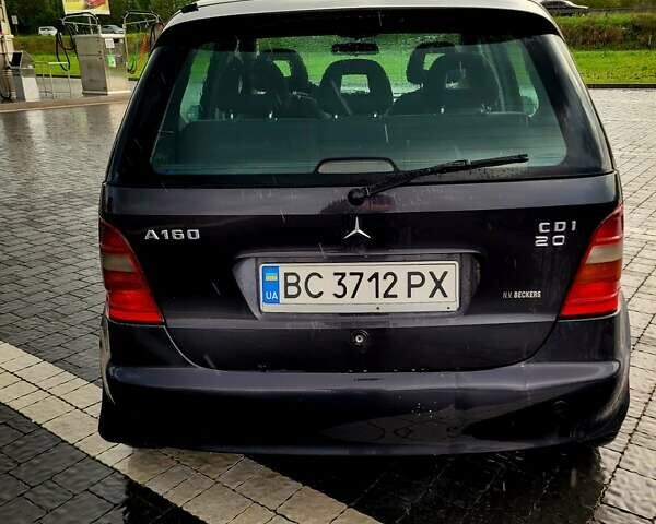 Черный Мерседес А класс, объемом двигателя 1.7 л и пробегом 290 тыс. км за 2099 $, фото 5 на Automoto.ua