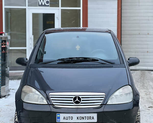 Чорний Мерседес А клас, об'ємом двигуна 1.4 л та пробігом 200 тис. км за 3350 $, фото 1 на Automoto.ua