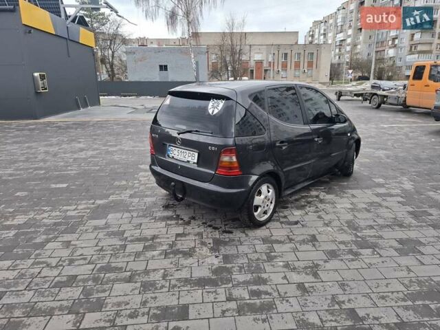 Черный Мерседес А класс, объемом двигателя 1.69 л и пробегом 255 тыс. км за 2600 $, фото 7 на Automoto.ua