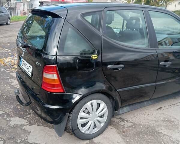 Черный Мерседес А класс, объемом двигателя 1.69 л и пробегом 270 тыс. км за 3100 $, фото 6 на Automoto.ua