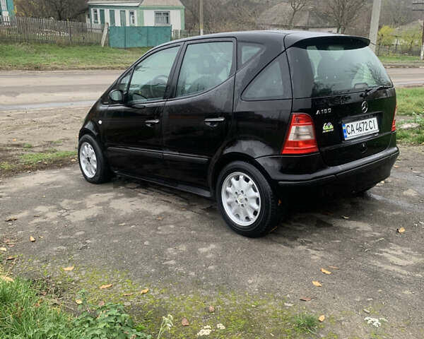 Черный Мерседес А класс, объемом двигателя 1.6 л и пробегом 201 тыс. км за 2999 $, фото 8 на Automoto.ua