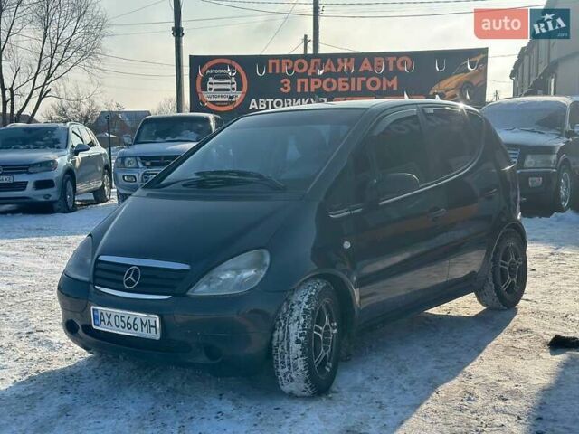 Черный Мерседес А класс, объемом двигателя 1.7 л и пробегом 250 тыс. км за 3300 $, фото 1 на Automoto.ua