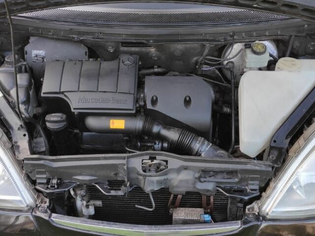 Черный Мерседес А класс, объемом двигателя 0.16 л и пробегом 184 тыс. км за 3800 $, фото 4 на Automoto.ua