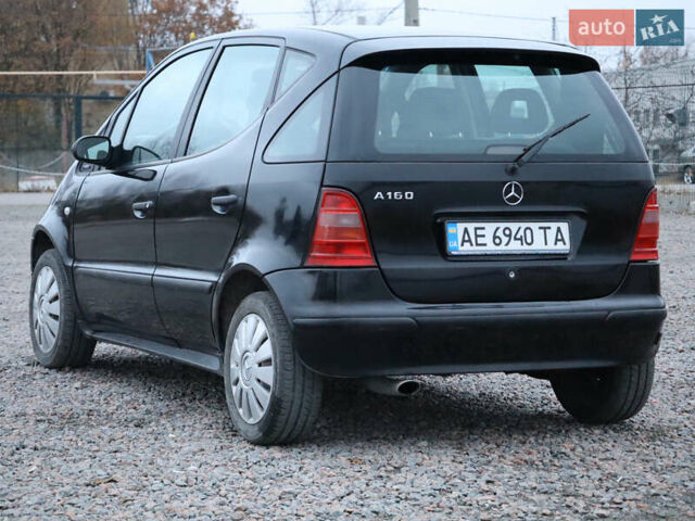Черный Мерседес А класс, объемом двигателя 1.6 л и пробегом 188 тыс. км за 3700 $, фото 20 на Automoto.ua